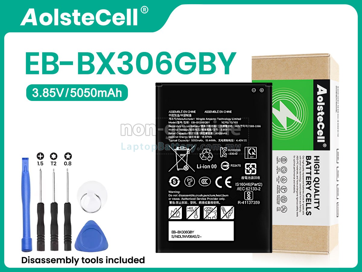 Samsung EB-BX306GBY replacement battery