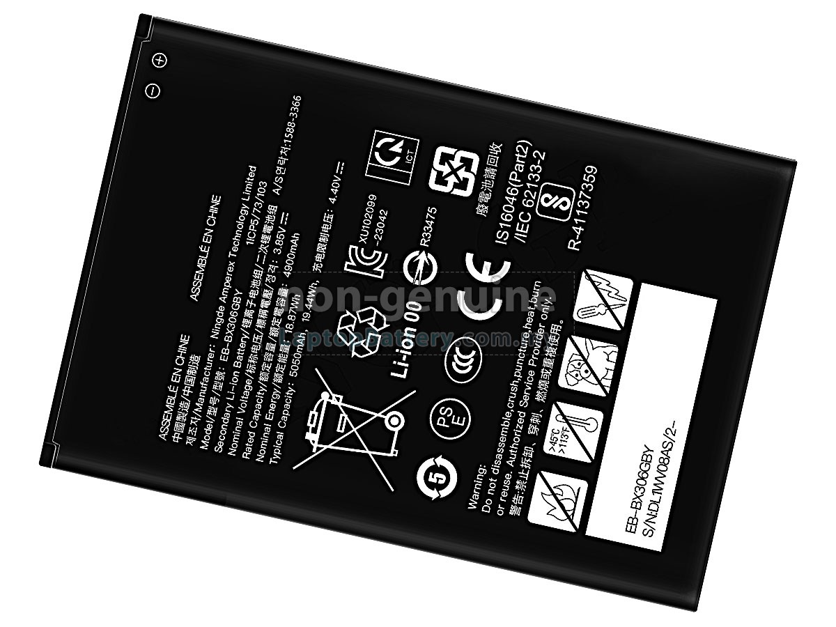 Samsung EB-BX306GBY replacement battery