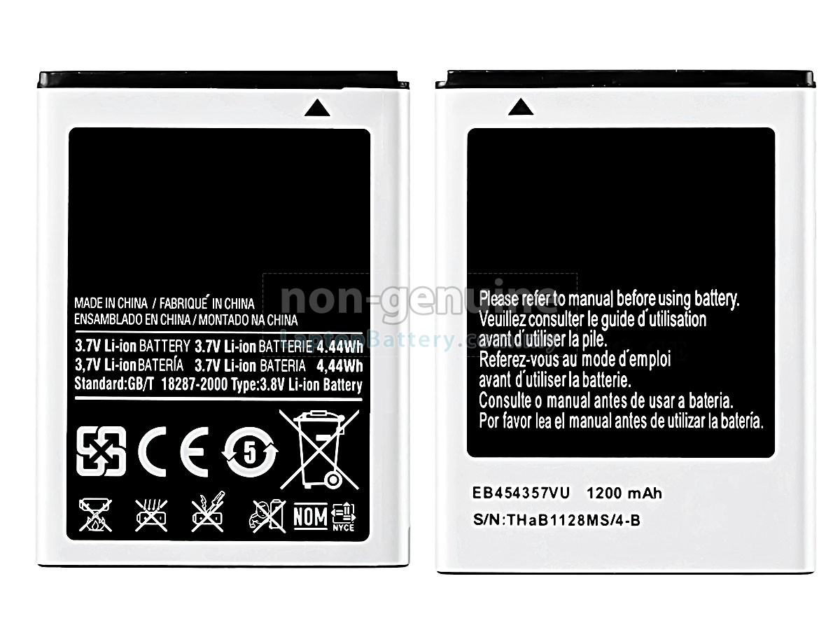 Samsung GALAXY GT-S5301 replacement battery