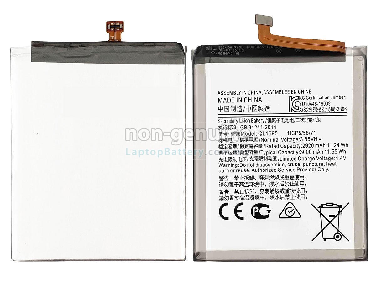 Samsung QL1695 replacement battery