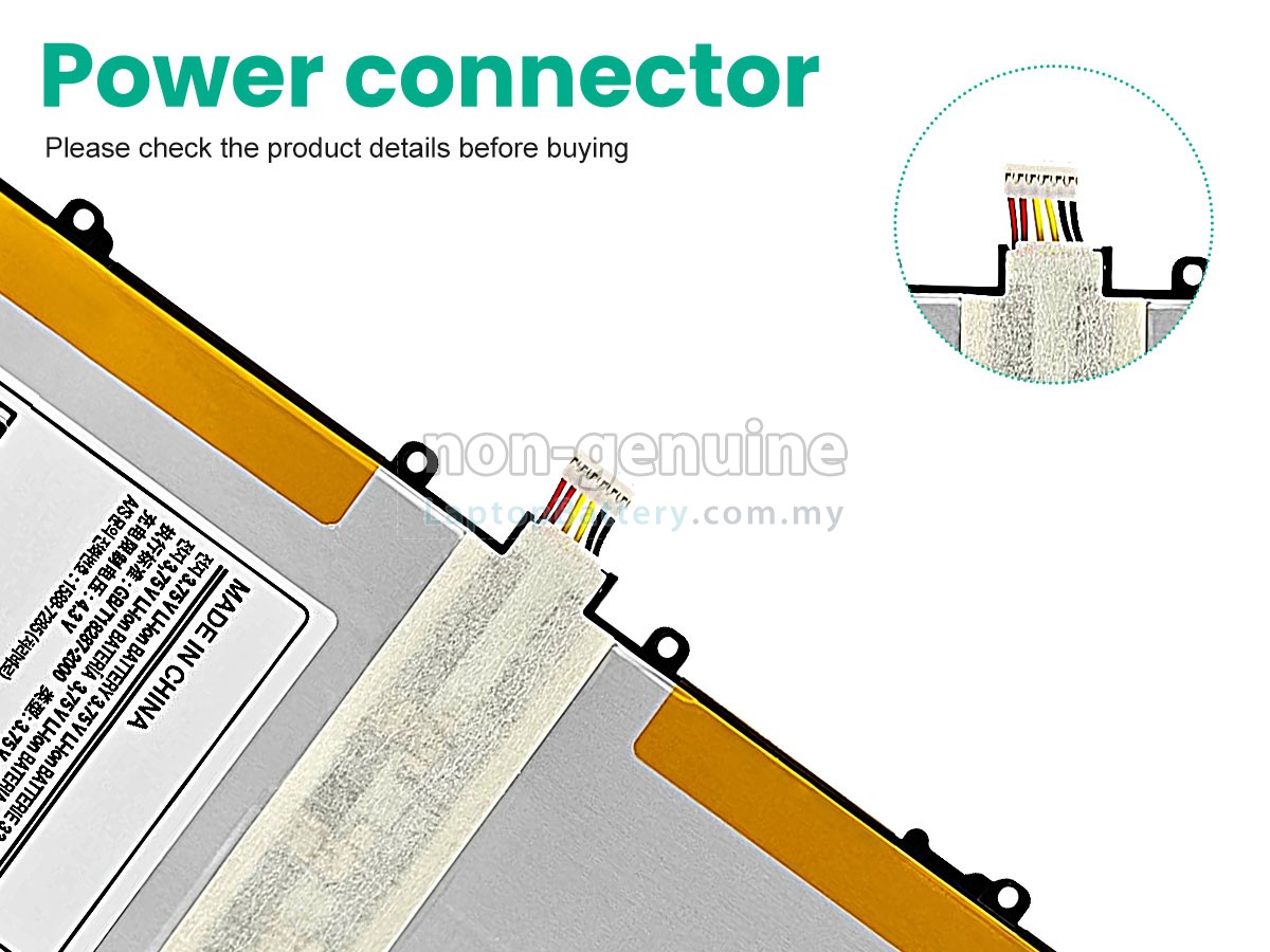 Samsung GOOGLE NEXUS 10 replacement battery