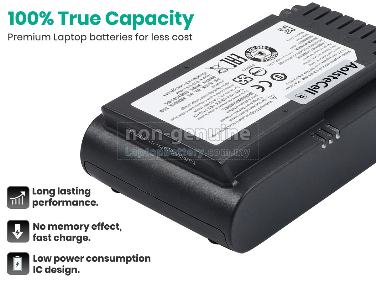 Samsung VS20T7511T5/AA replacement battery