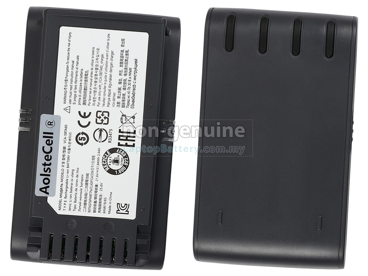 Samsung VS20T7511T5/AA replacement battery