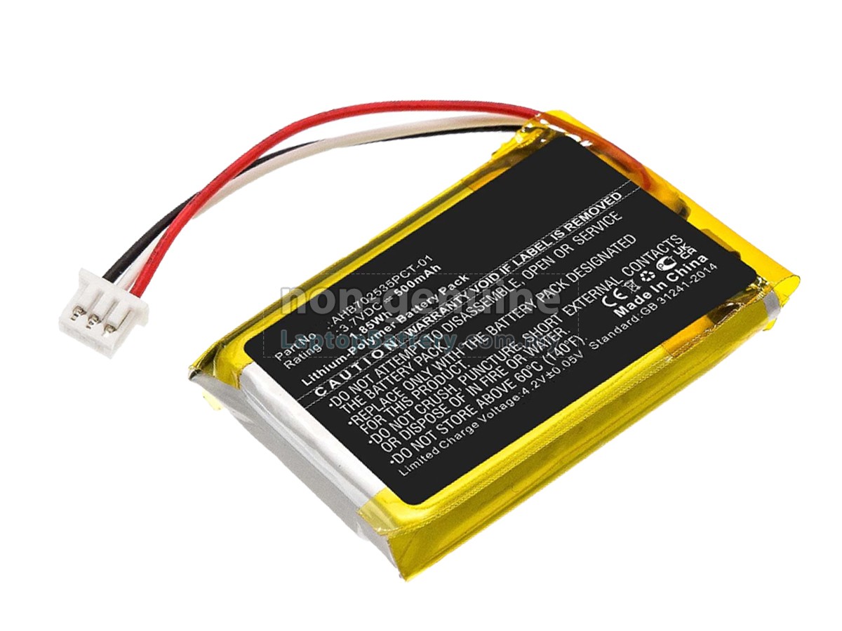 Sennheiser M3AEBT replacement battery