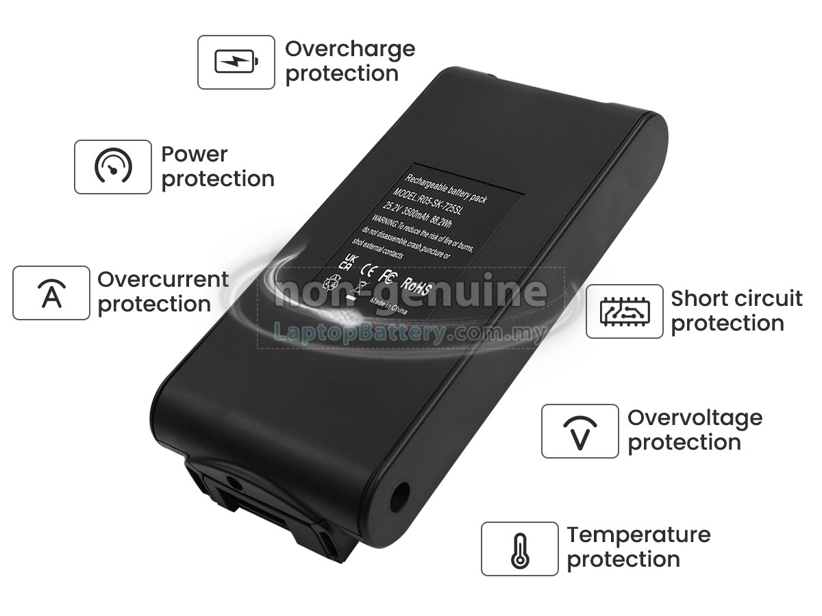 Shark IZ840H replacement battery