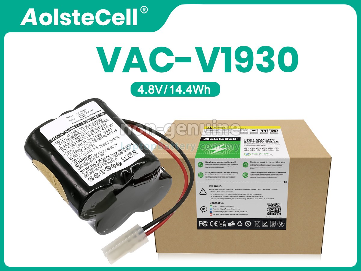 Shark SWEEPER VX1 replacement battery