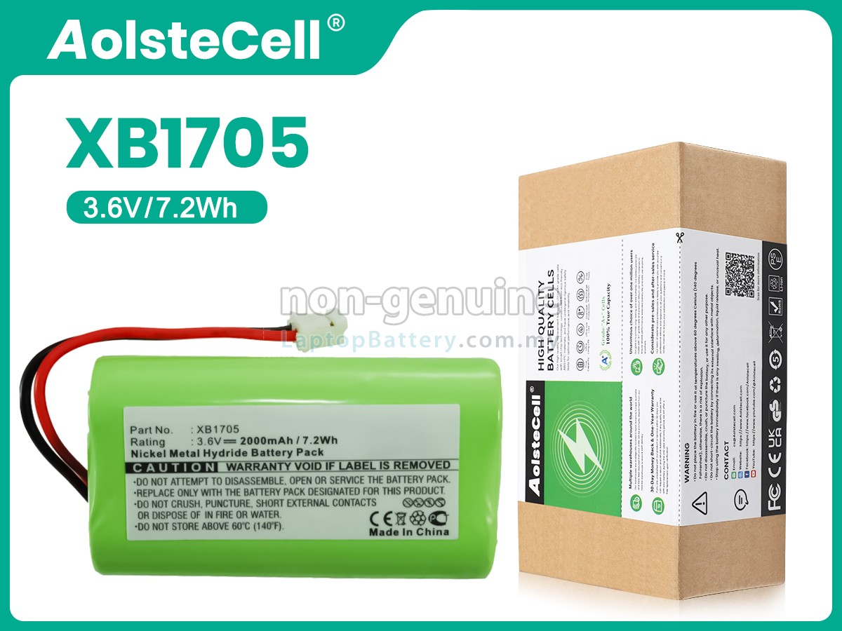 Shark XB1705 replacement battery