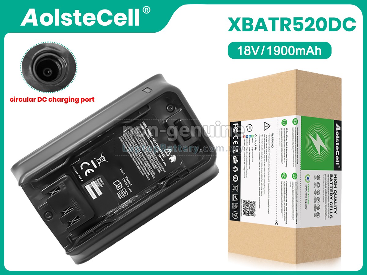 Shark XBATR520DC replacement battery