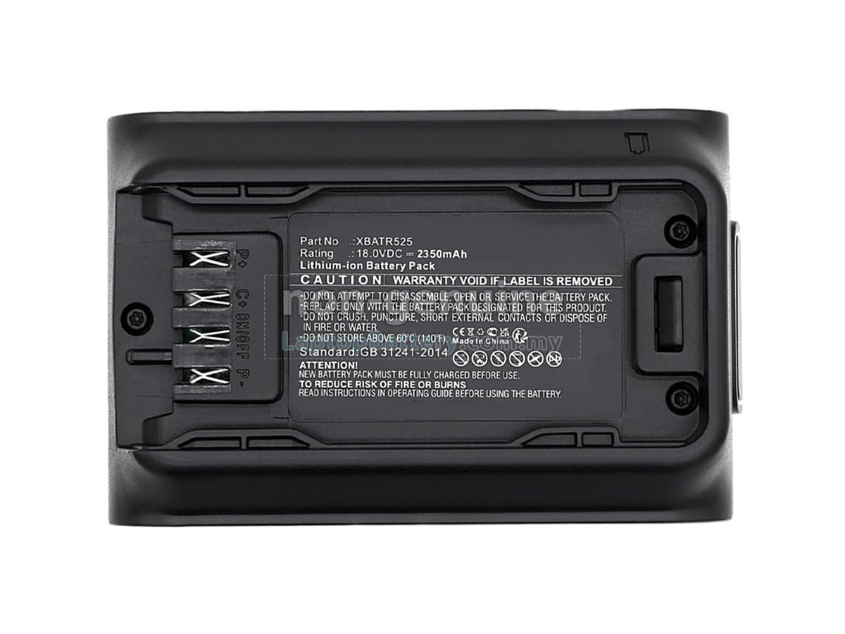 Shark XBATR525SL replacement battery