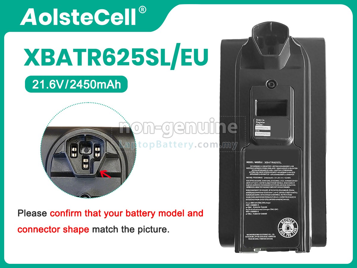 Shark IZ411 replacement battery