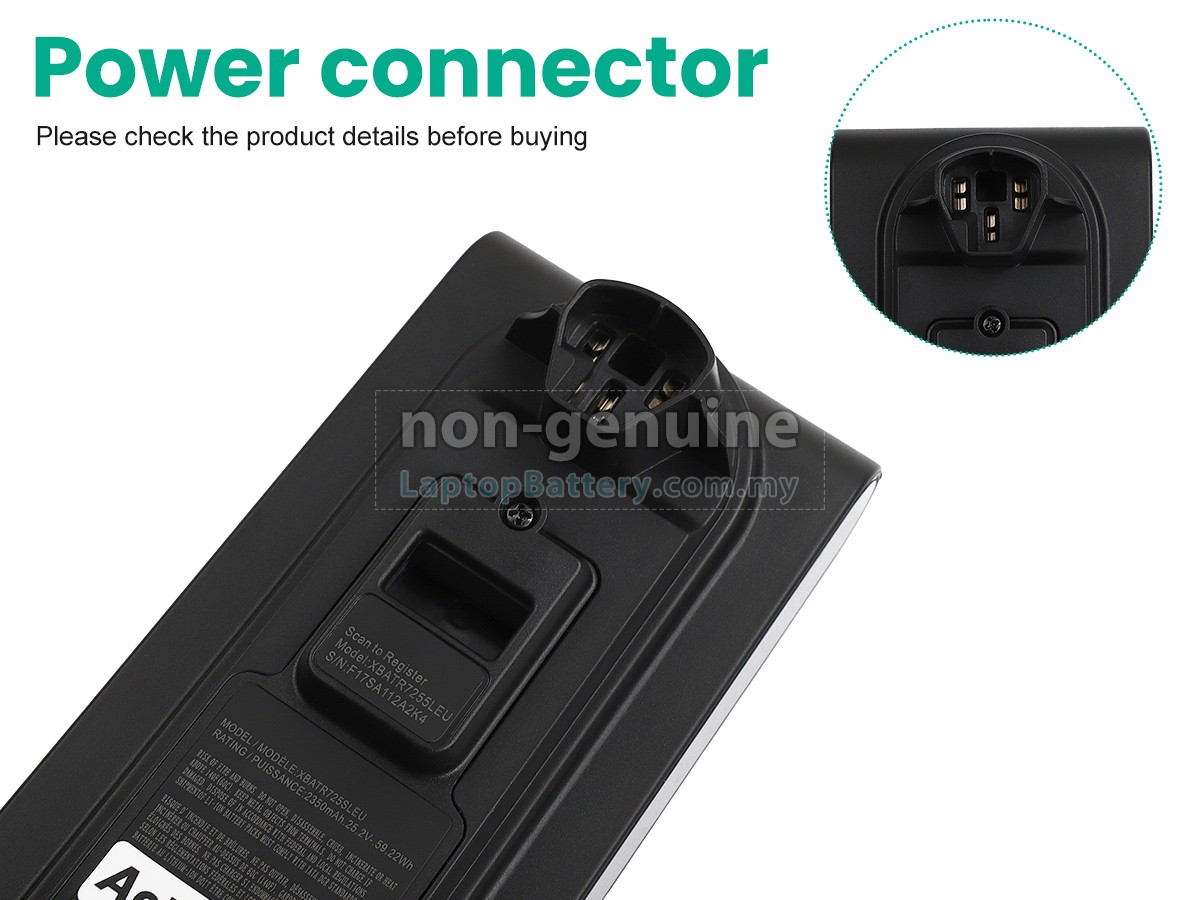 Shark IZ420 replacement battery