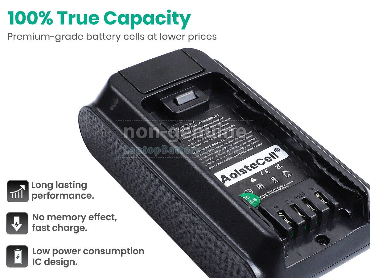 Shark CORDLESS DETECT PRO replacement battery