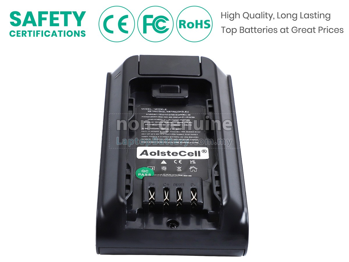 Shark CORDLESS DETECT PRO replacement battery