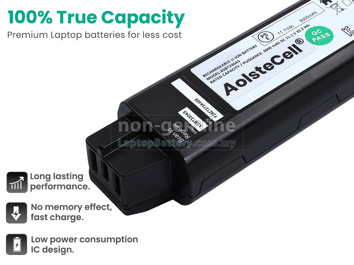 Shark WS632PLBRN replacement battery