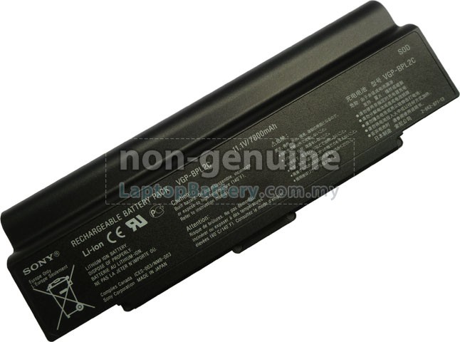 Battery for Sony VGP-BPS2B laptop