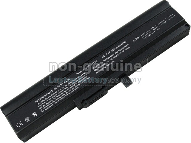 Battery for Sony VAIO VGN-TX1XP/B laptop
