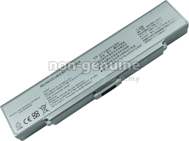Battery for Sony VAIO VGN-CR125E laptop
