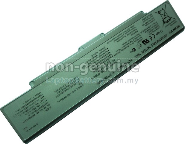 Battery for Sony VAIO VGN-CR116E laptop