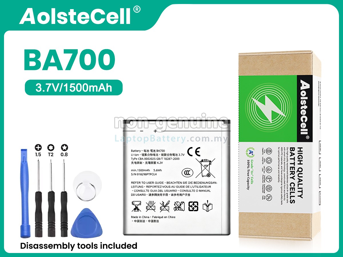 Sony BA700 replacement battery