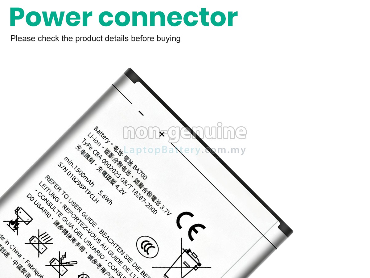 Sony BA700 replacement battery