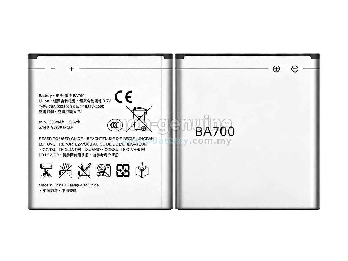 Sony BA700 replacement battery