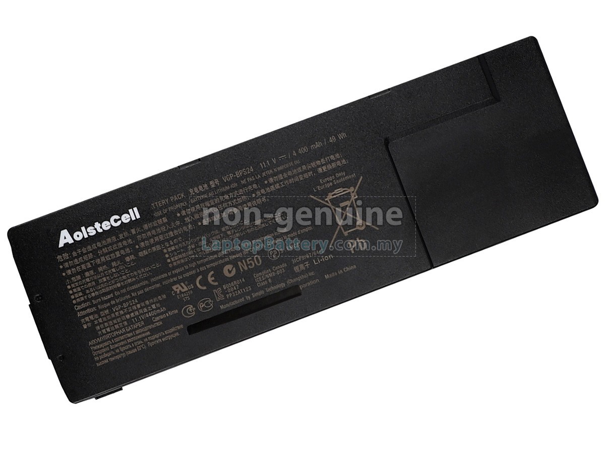 Sony VAIO SVS13116FFB replacement battery