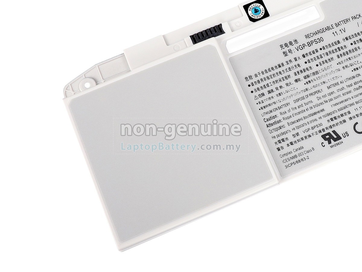 Sony VAIO SVT1313ACXS replacement battery