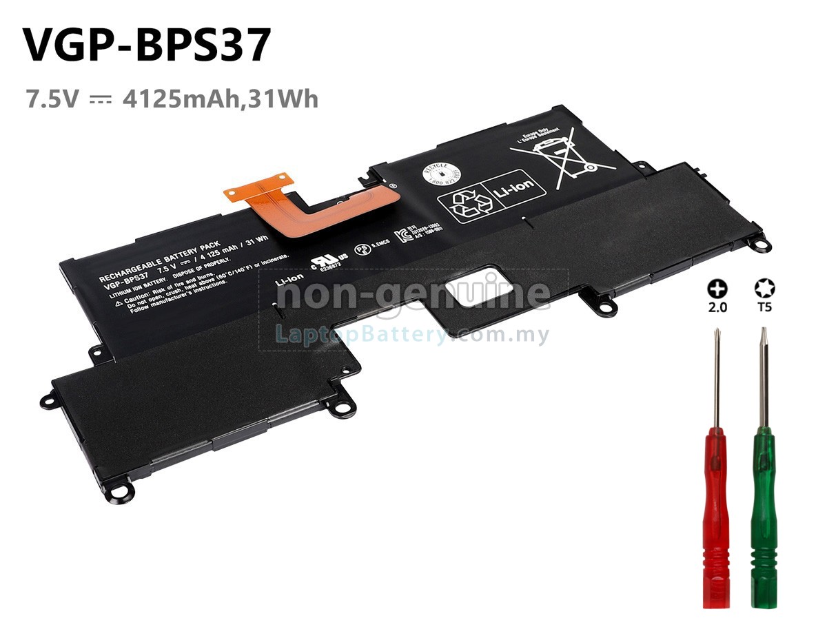 Sony VGP-BPS37 replacement battery