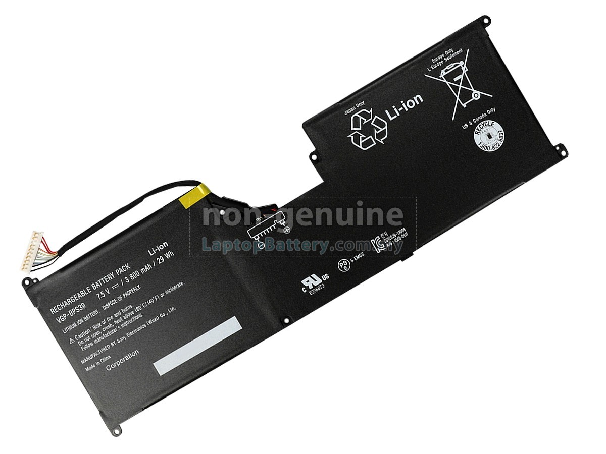 Sony VAIO SVT1121A4EW replacement battery