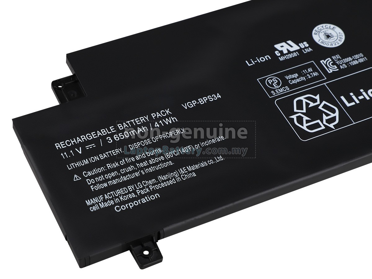 Sony VAIO FIT 15 SVF15A replacement battery