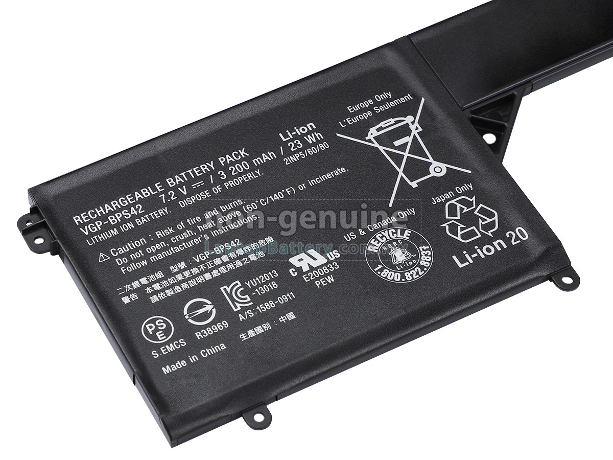 Sony VAIO FIT 11A replacement battery