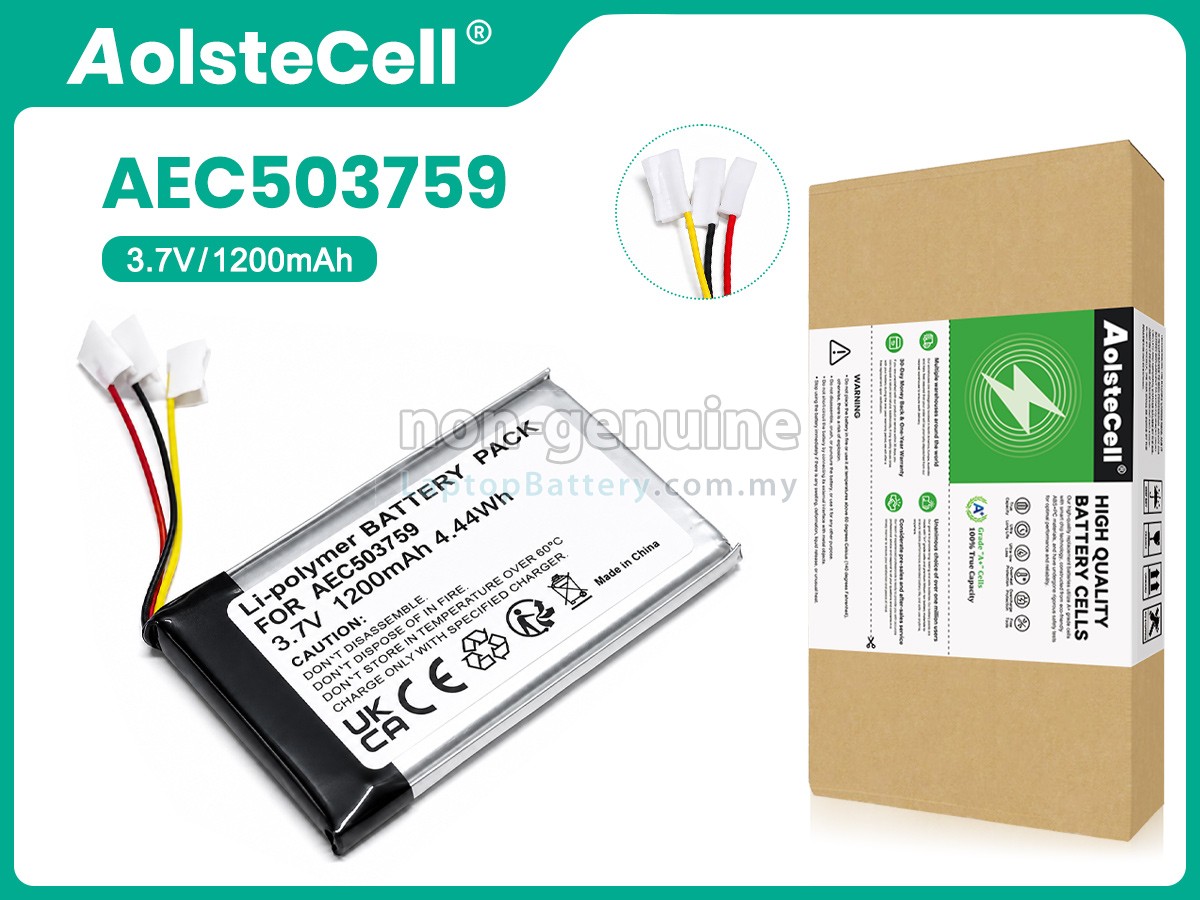 SteelSeries AEC503759 replacement battery