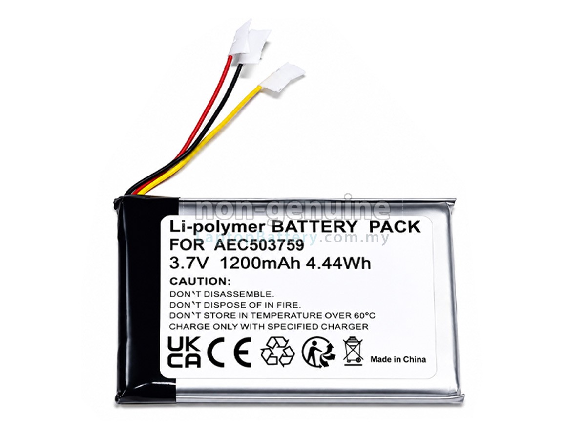 SteelSeries AEC503759 replacement battery