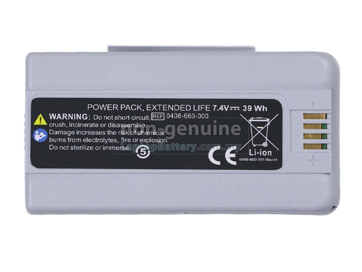 Stryker 0408-655-00 replacement battery