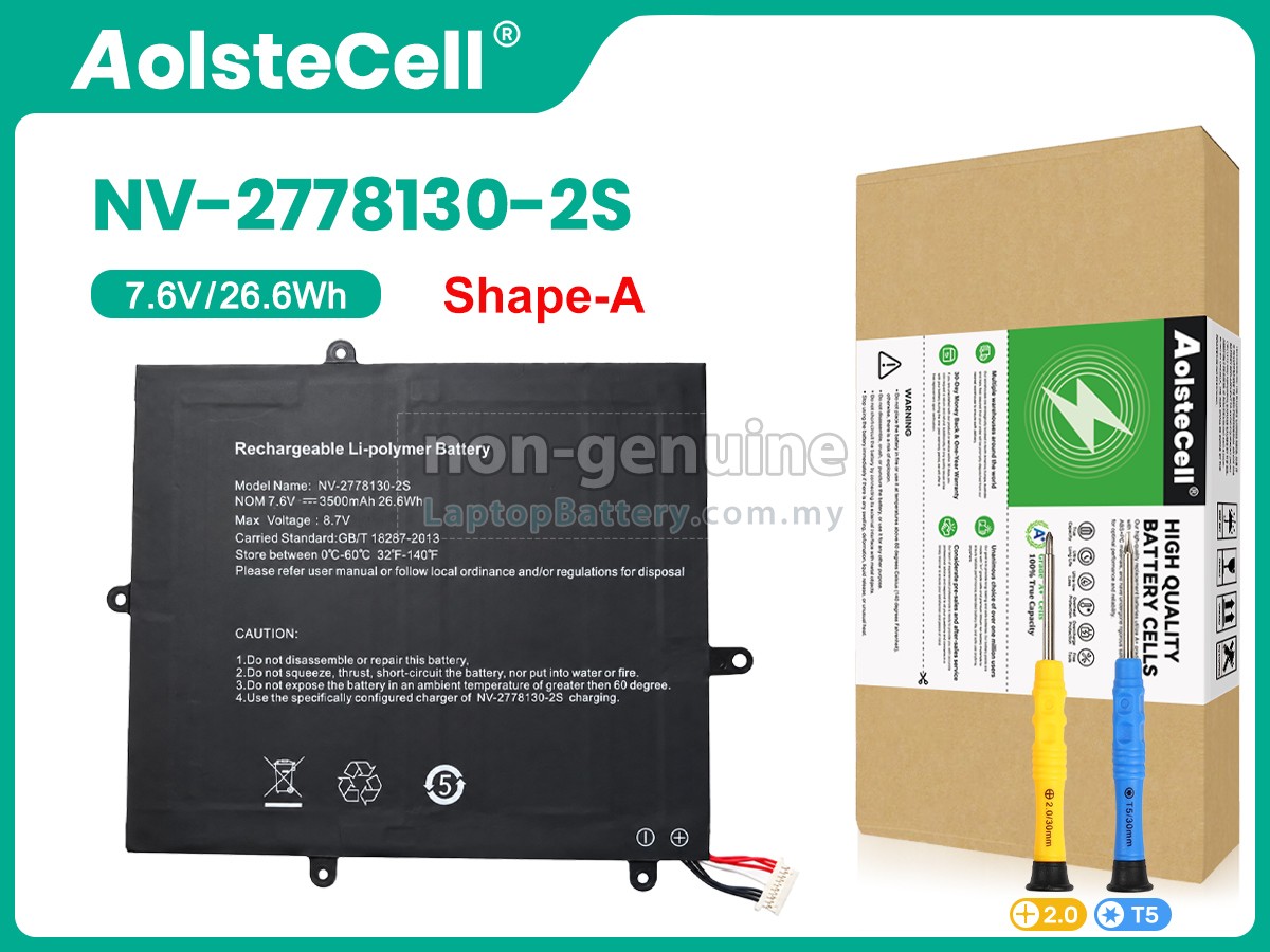 Teclast 2666144 replacement battery
