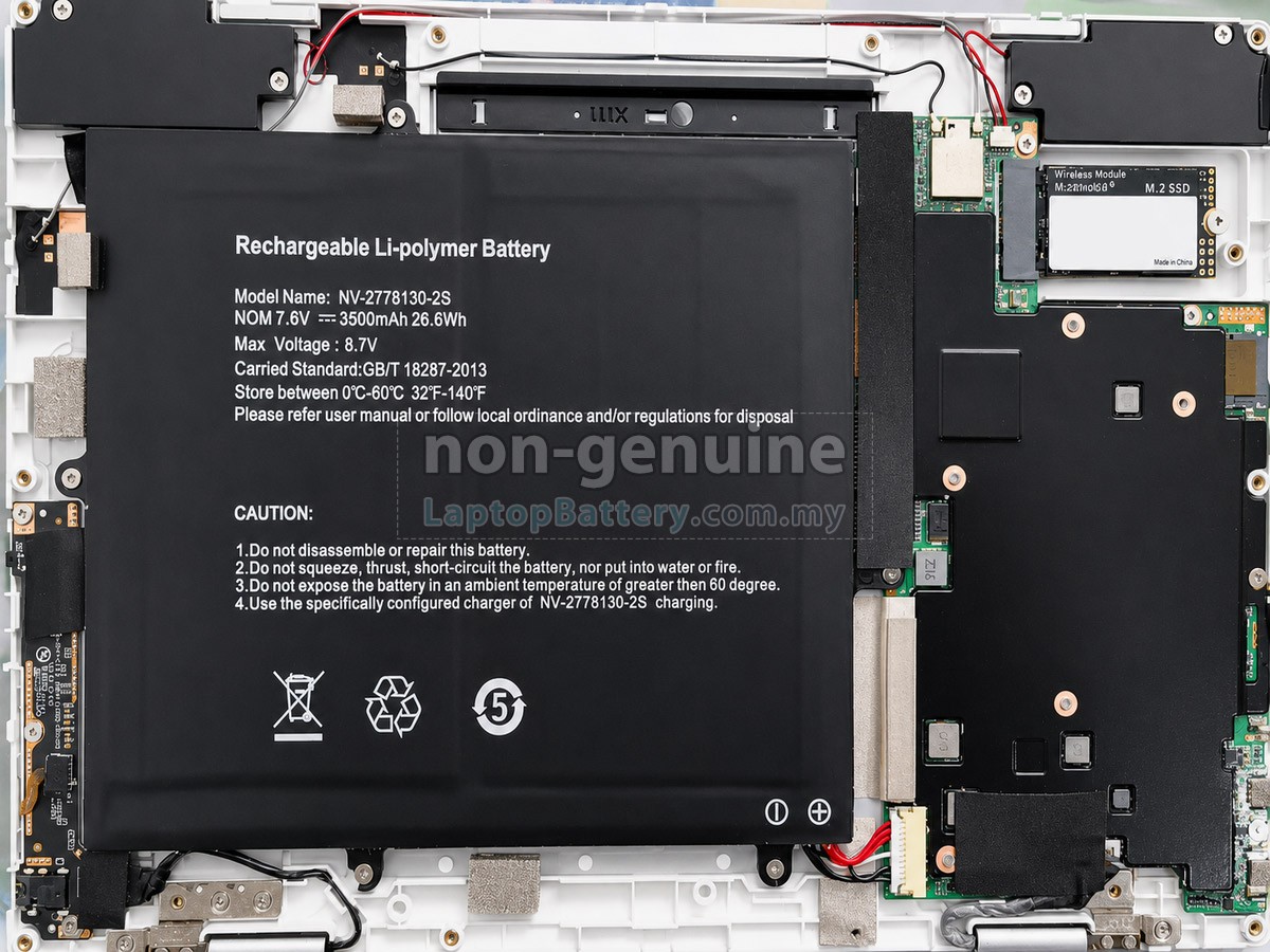 Teclast 2666144 replacement battery