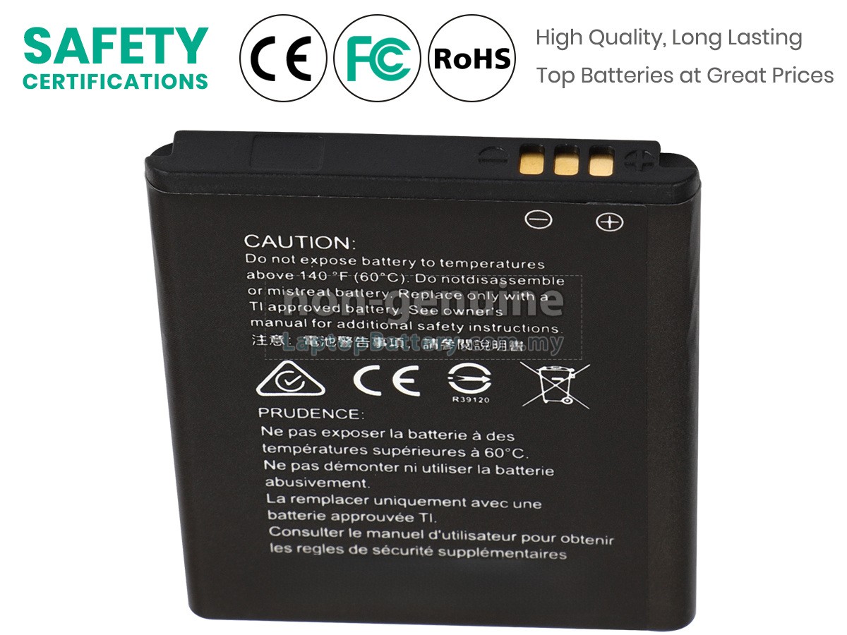 Texas Instruments TI-NSPIRE CX CAS replacement battery