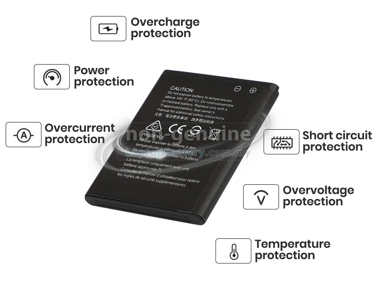 Texas Instruments TI-NSPIRE CX CAS replacement battery