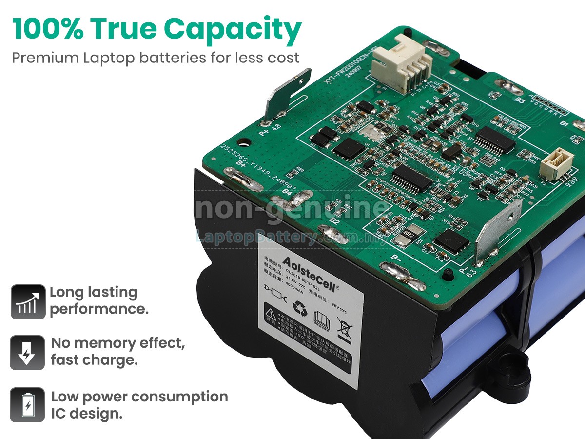 Tineco FLOOR ONE S10-01 replacement battery