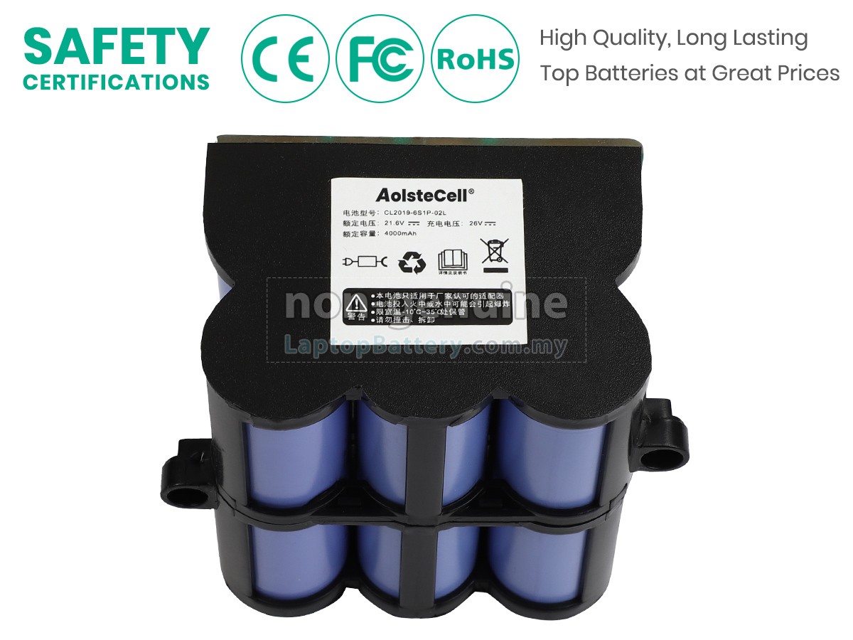 Tineco FLOOR ONE S10-01 replacement battery