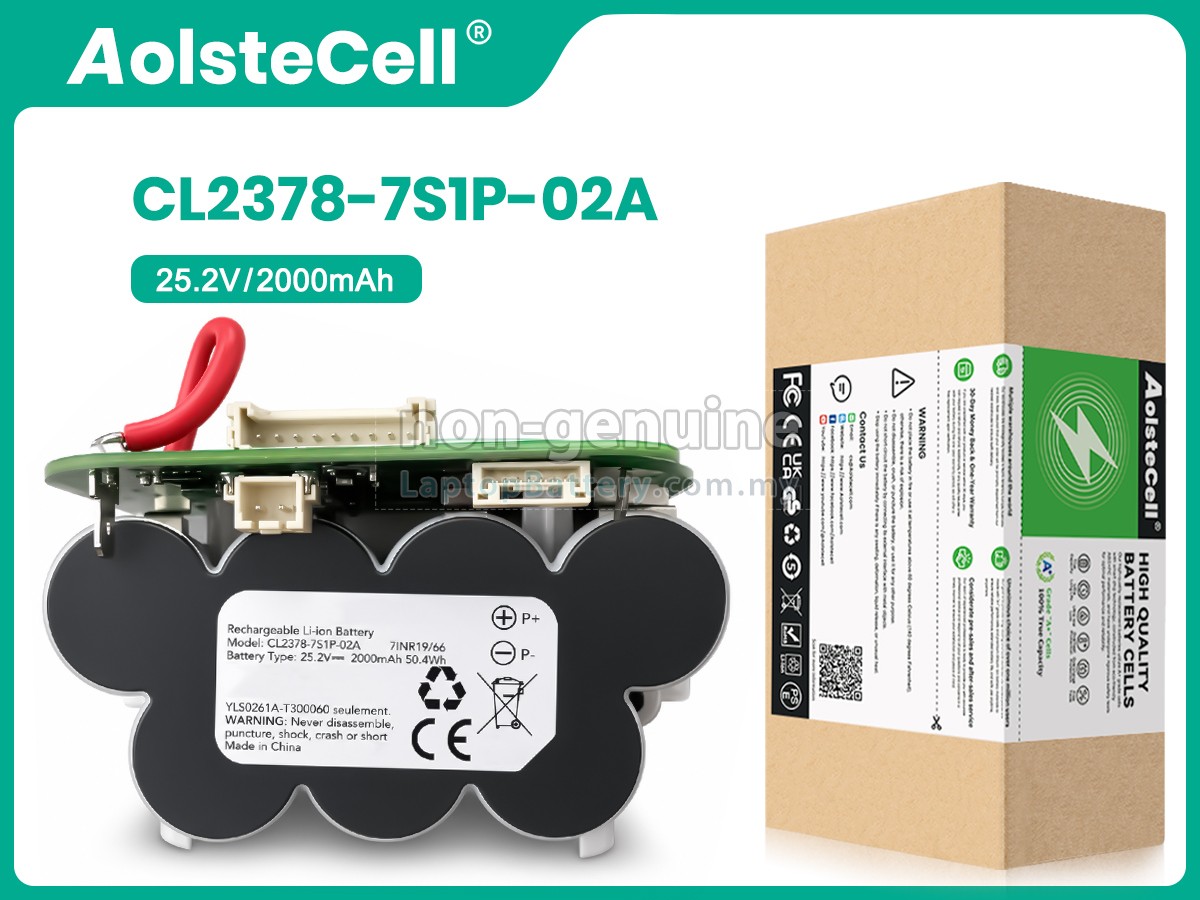 Tineco CL2378-7S1P-02A replacement battery
