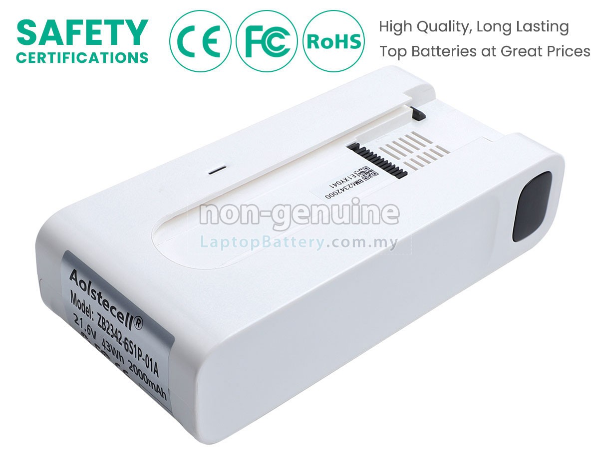 Tineco ZB2342-6S1P-01A replacement battery