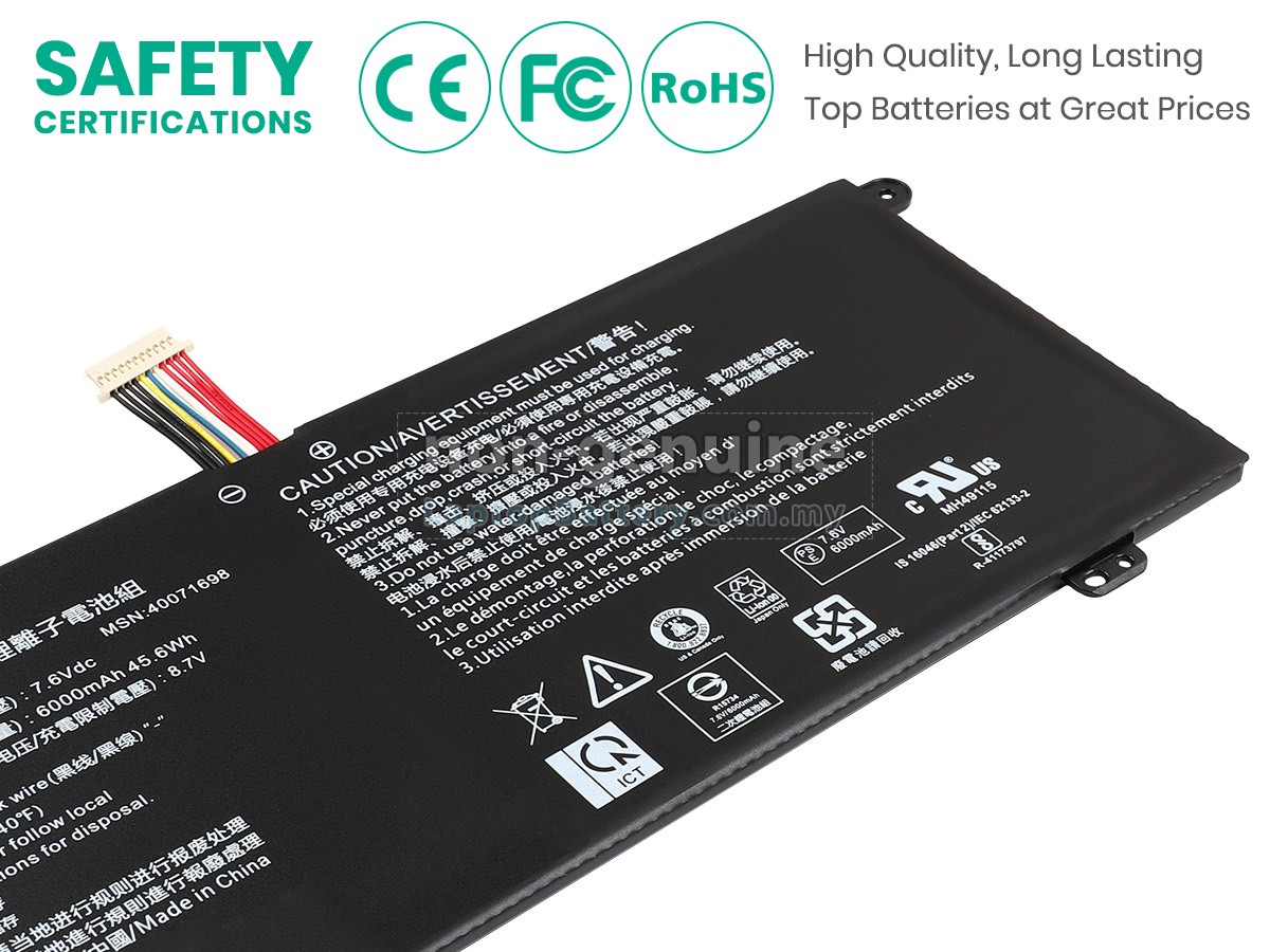 Toshiba A1PYU13E116A replacement battery