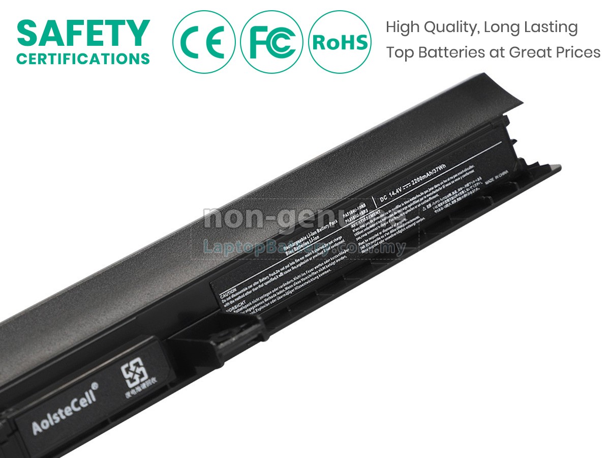 Toshiba A1PYU13E116A replacement battery