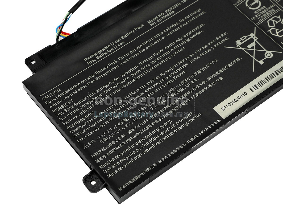 Toshiba Satellite L55W-C5252 replacement battery