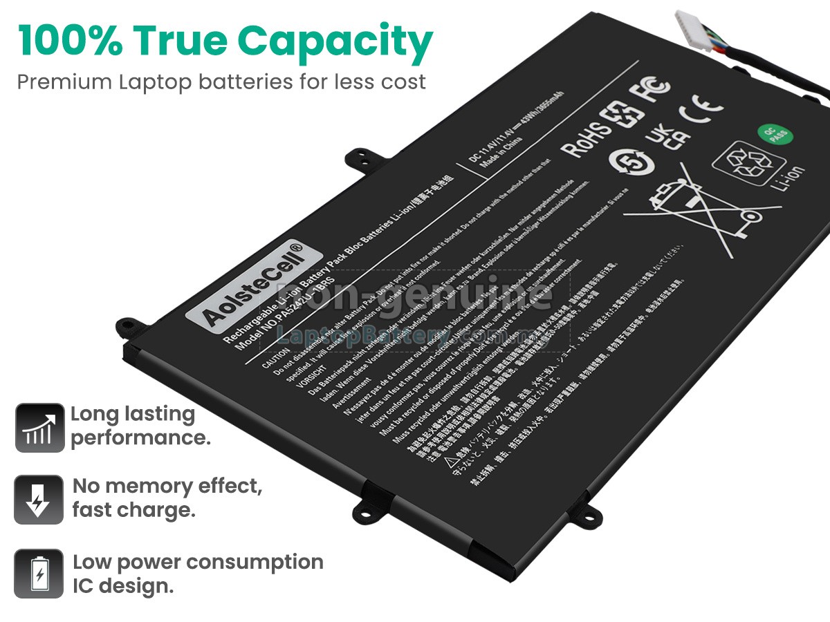 Toshiba Satellite RADIUS 12 P20W replacement battery