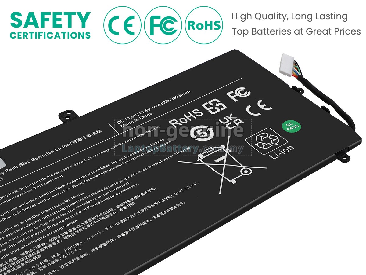 Toshiba Satellite RADIUS 12 P20W replacement battery