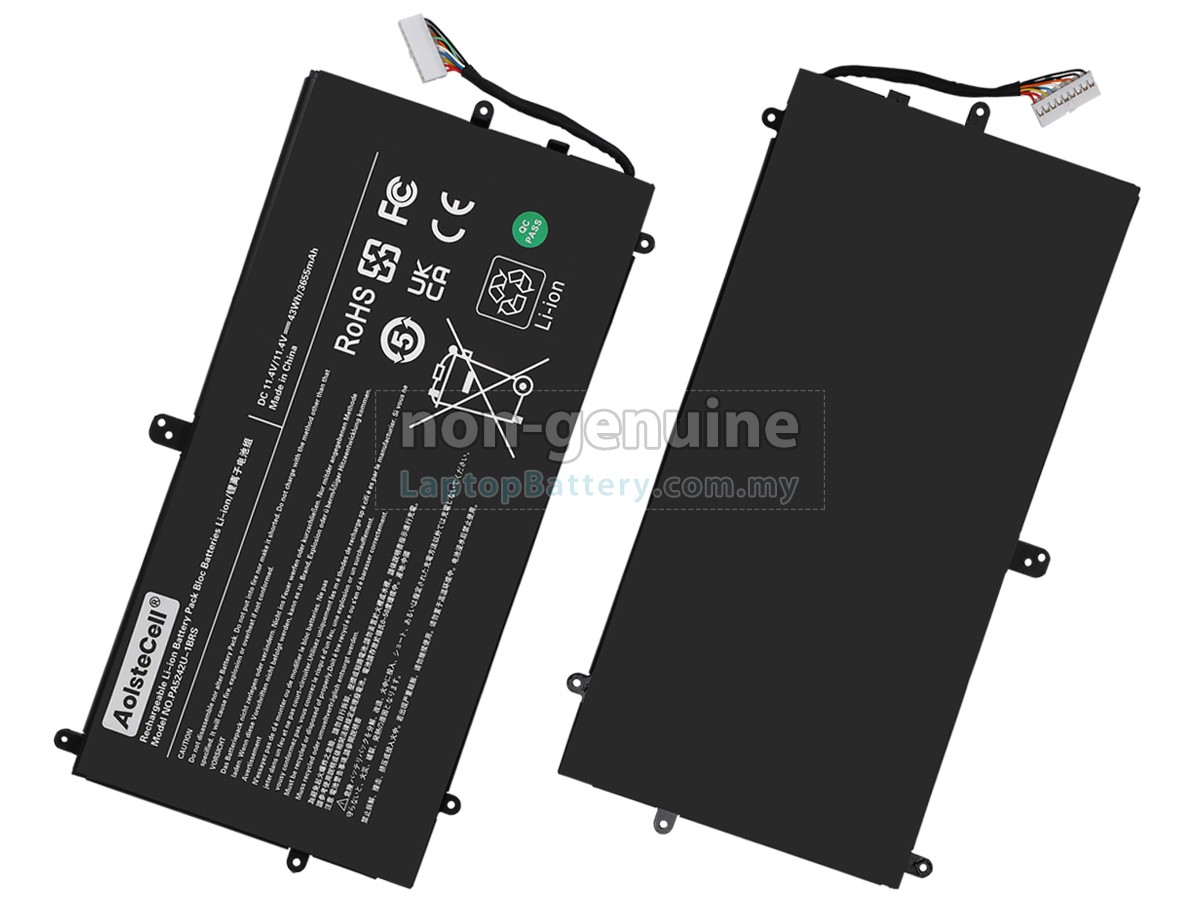 Toshiba Satellite RADIUS 12 P20W replacement battery