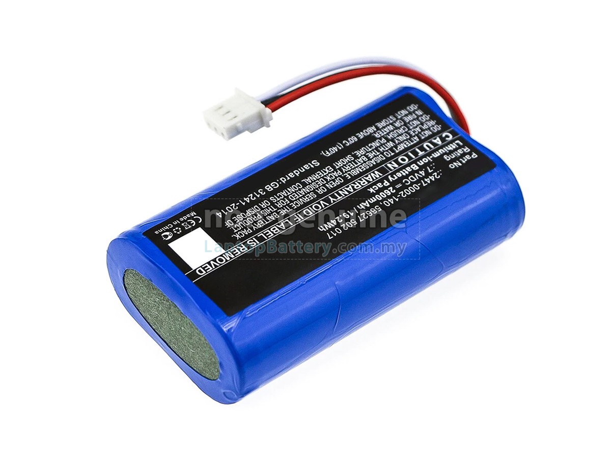 Trilithic 18650-26 FC replacement battery