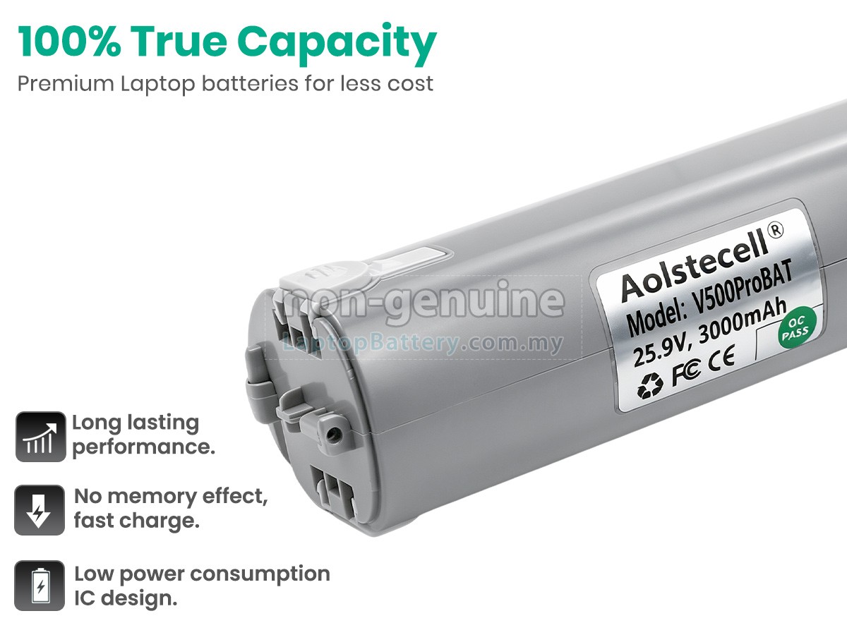 UWANT V500PROBAT replacement battery